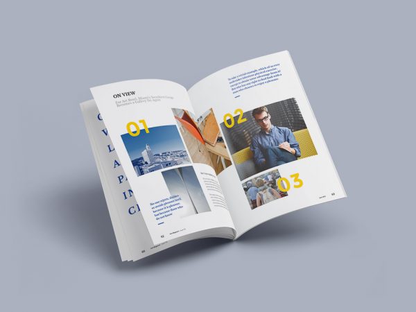 Project Example 1 – Magazine